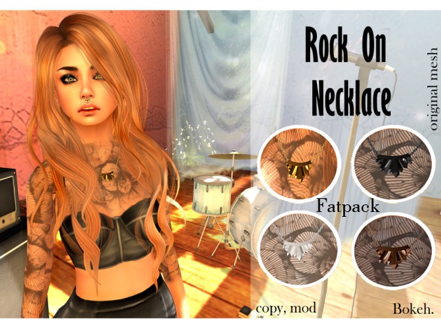 Rock On Necklaces FatPack (mesh) - Bokeh