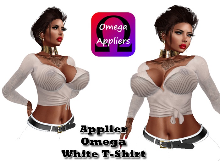 TLC - APPLIER OMEGA BLOUSE WHITE