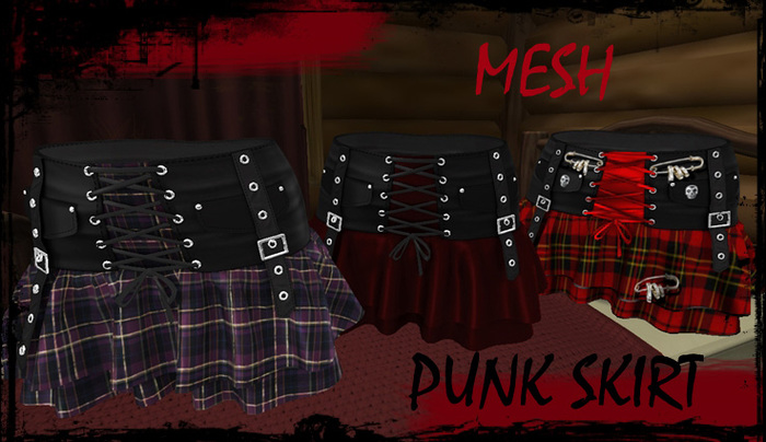 SECRET -PUNK SKIRT-