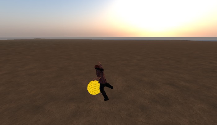 yellow rubber ball