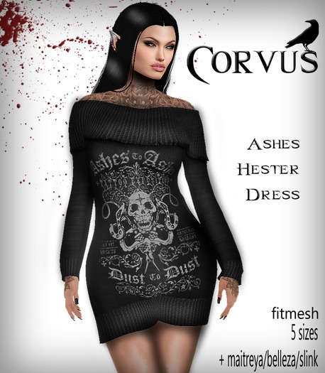 Corvus : Ashes Hester Dress