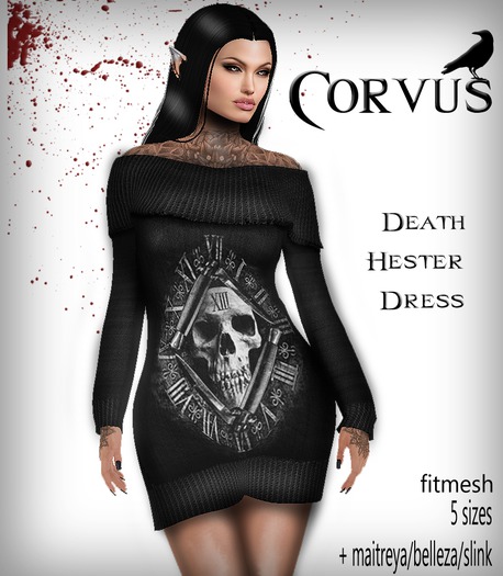 Corvus : Black Noemi Dress
