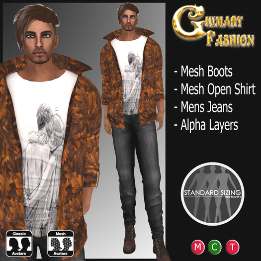 G&M Mens outfit  Raul E BOX