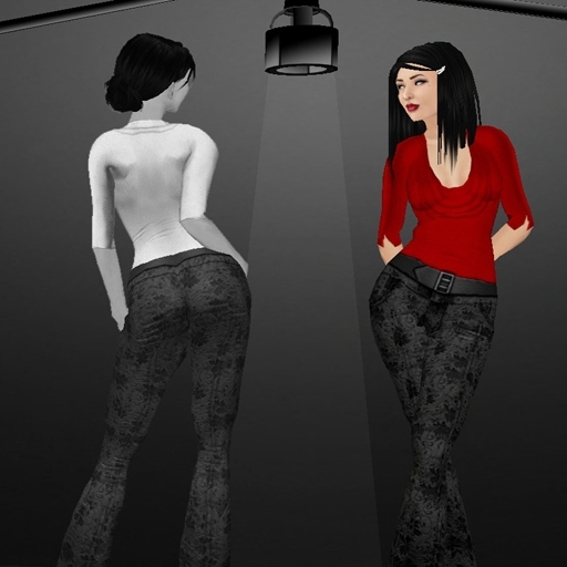 (PixelDolls) Ricocette . Red/Black