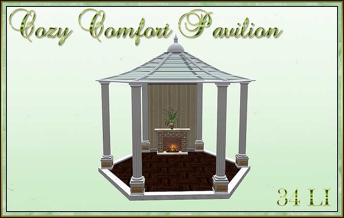 Cozy Comfort Pavilion - Boxed