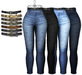 Basic bootylicious jeans on hangers