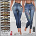 Bootylicious high waist jeans ad