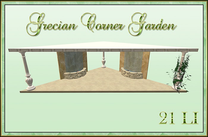 Grecian Corner Garden - Boxed
