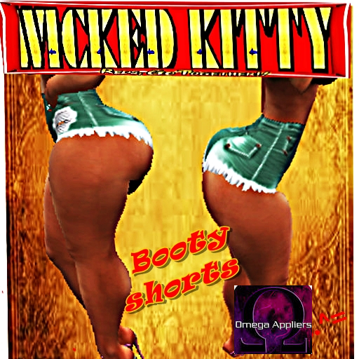 Plumpgirl Green Hight waiste Omega applier shorts