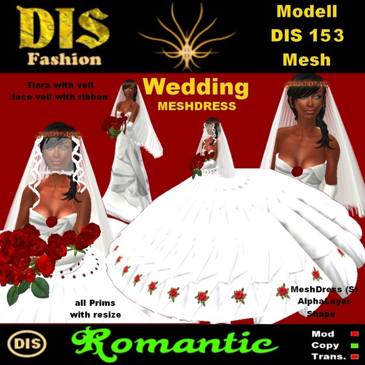 LooK 153 Mesh Wedding1