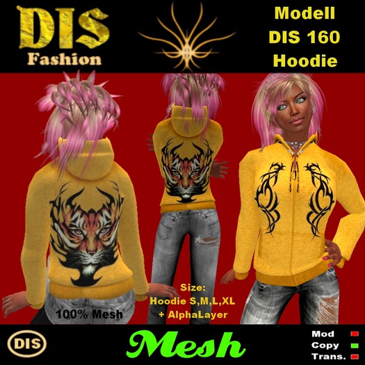 LooK 160 Mesh Hoodie