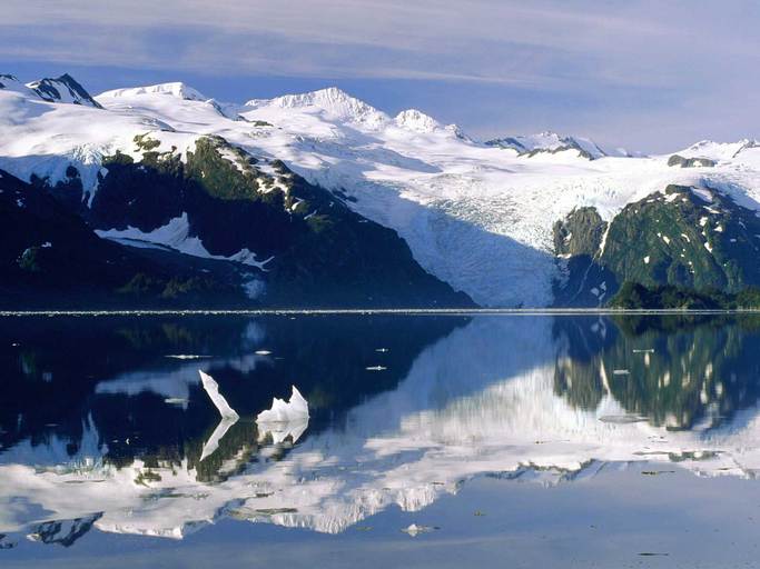 Blackstone Bay, Alaska,  Privacy Screen, Boxed