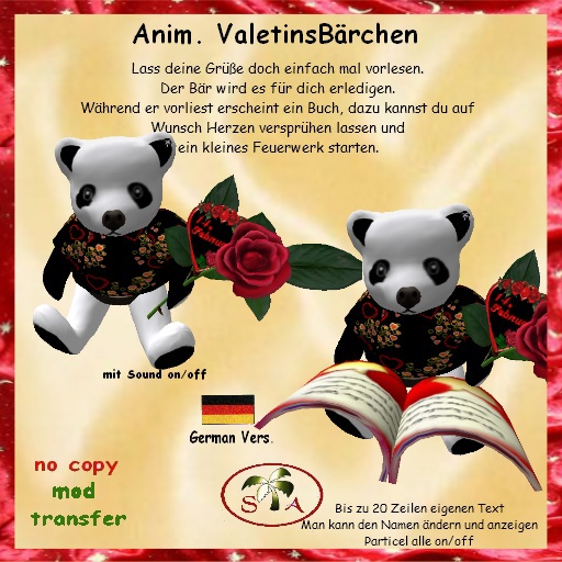 LooK ValentinsBaerchen Panda