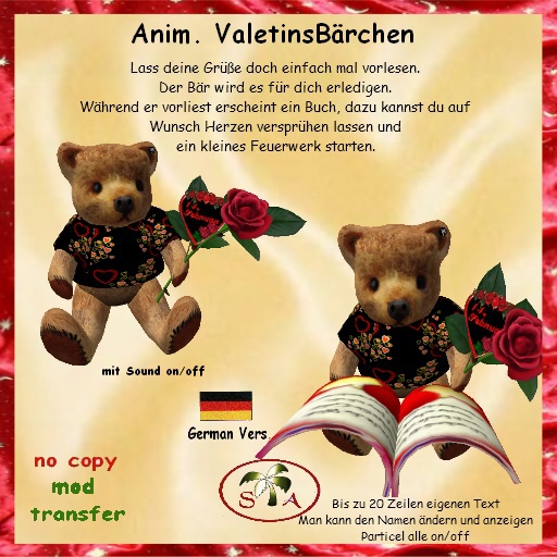LooK ValentinsBaerchen braun