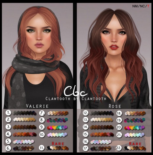 Clawtooth: Rose (21: Pastel Pack)