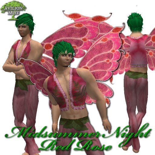 Avilion Mist - Midsummer Night - Red Rose - Male