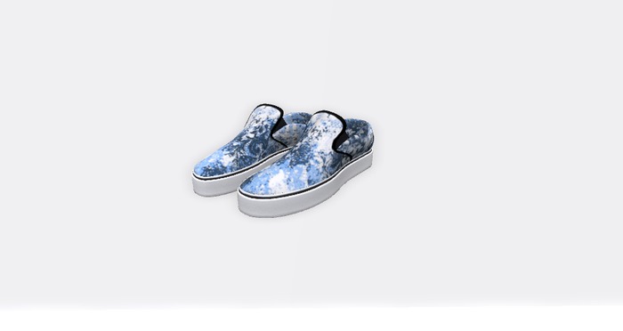 =Wing K= blue stone shoes