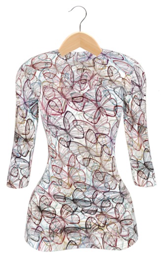 =Wing K= butterfly Mini Dress