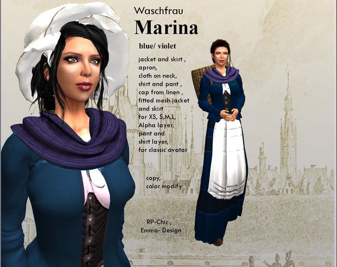 RP-Chic Marina blue violet