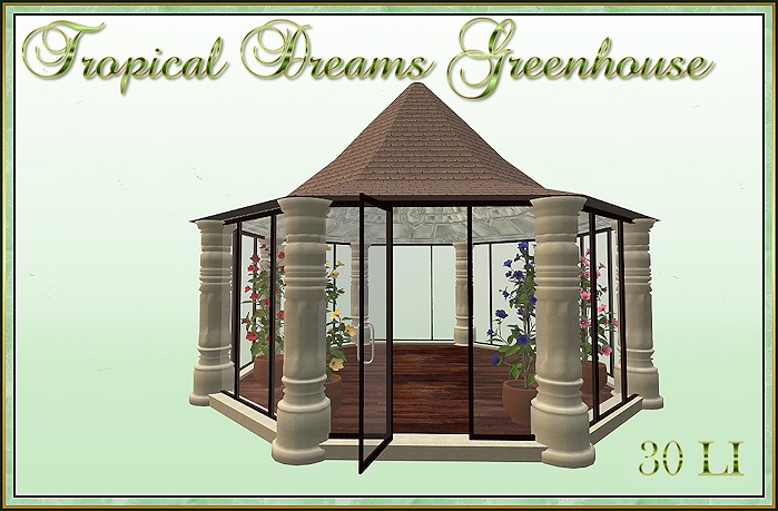 Tropical Dreams Greenhouse - Boxed