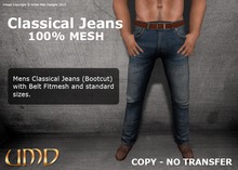 UMD Mens Classical Jeans (BOXED)