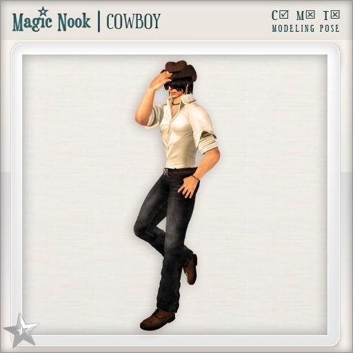 [MAGIC NOOK] Cowboy (Modeling Pose / Single) M