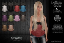 [Etchaflesh] Winning MESH Scarf Top
