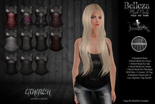 [Etchaflesh] Winning MESH Scarf Top