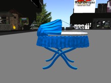 bassinet blue