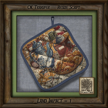 Second Life Marketplace - Seattle Bistro Potholder Ca
