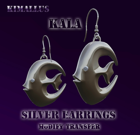 Kala Silver Earrings