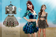 [FLRN] Bonnie Top&Skirt V1 Begie