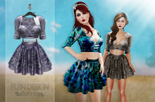 [FLRN] Bonnie Top&Tulle Skirt V2 Purple