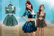 Bonnie Top&Tulle Skirt V2 Blue