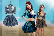 Bonnie Top&Tulle Skirt V2 Navy