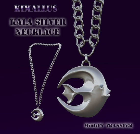 Kala Silver necklace