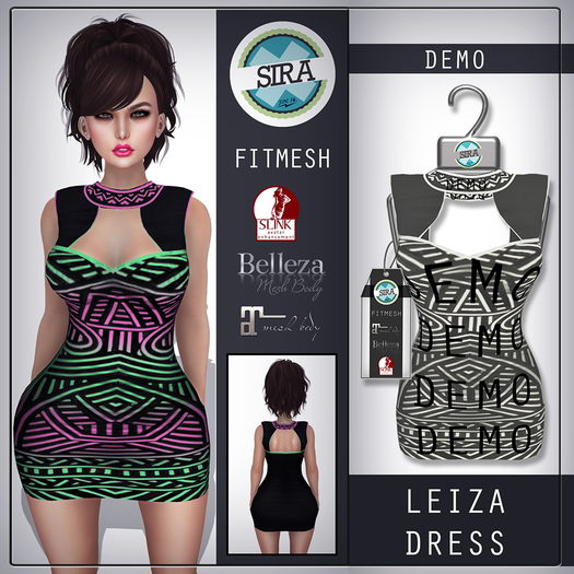SIRA [Fitmesh] - Leiza Dress - DEMO