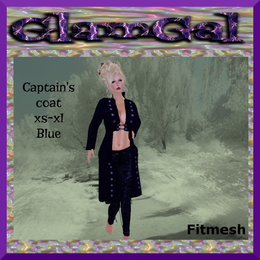 GlamGal Captain Blue Coat Box