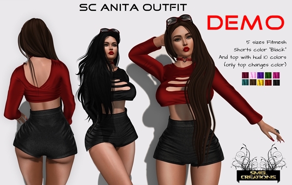 SC Anita outfit - Fitmesh - DEMO