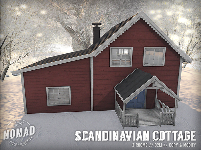 NOMAD // Scandinavian Cottage // Blue