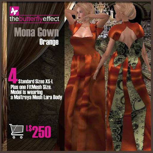 The Butterfly Effect:: Mona Orange