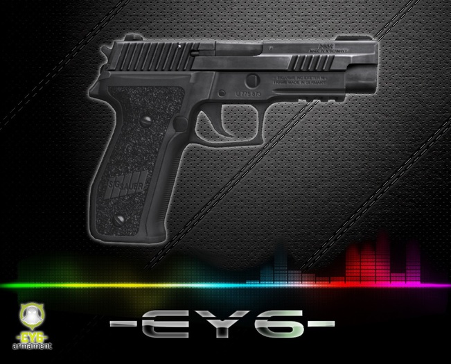 -EY6- Armament SIG P226 (Realistic Operated(simulation)