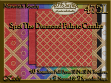 Spot The Diamond Fabric Combo Seamless Textures Materials Ready Full Perms 1024x1024 