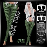 !MIH RiTUaL Tr0UseR green