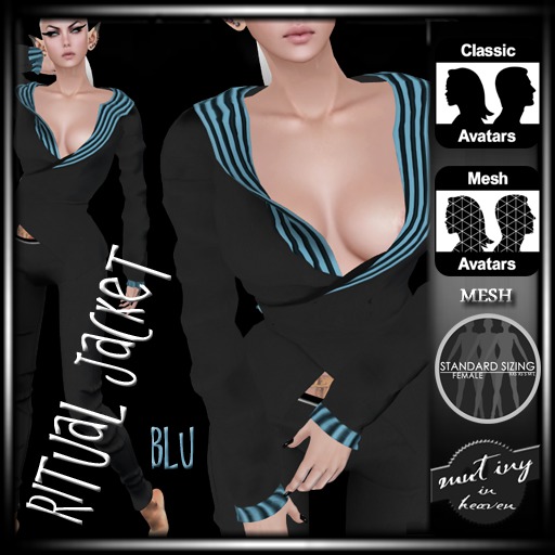 !MIH RiTUaL JaCkeT B&W