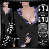 !MIH RiTUaL JaCkeT B&W