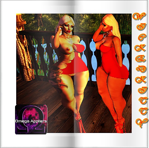 WK Red Sexy Dress Omega Applier