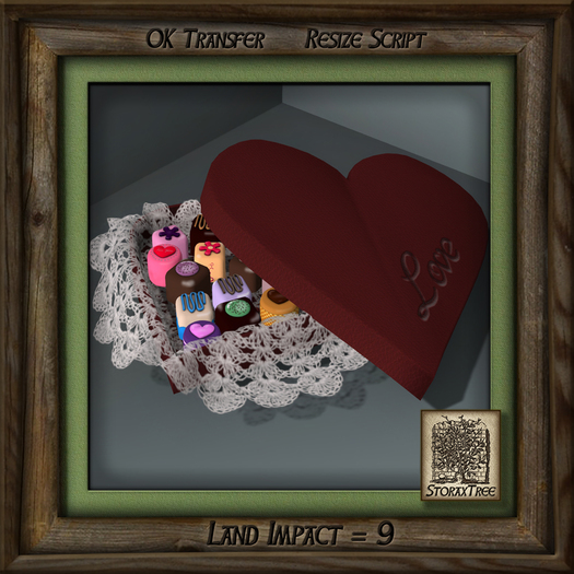 Leather n Lace Box Candies Ap