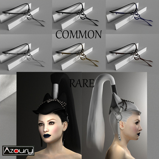AZOURY - Scissors Necklace (Aliminium)