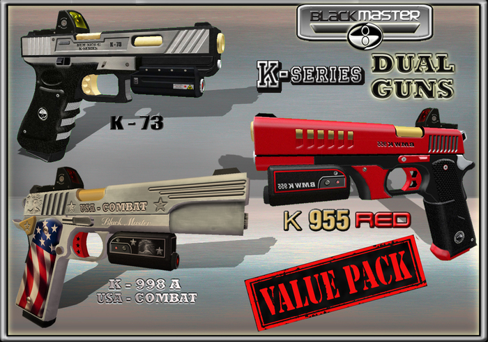 BM-Value Pack 5-USA-K Red- K73